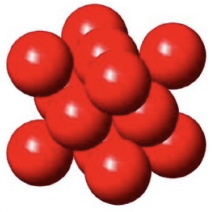 How Does the Nearest Neighbor Distance Between Atoms Increase when Iron Undergoes a Phase Transition at 910C
