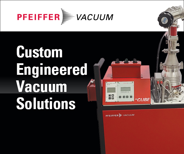 Please visit our sponsor, Pfeiffer Vacuum